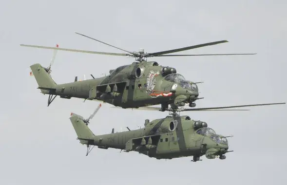 Вертолёты Ми-24