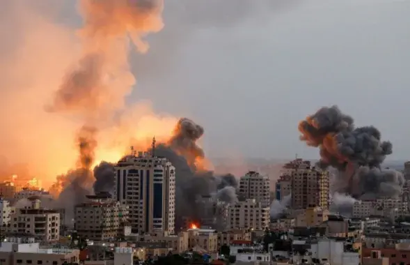 Ответный удар по Газе