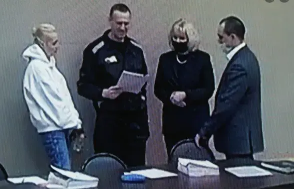 Аляксей Навальны ў судзе