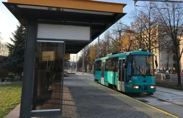 Трамвай у Мінску&nbsp;
