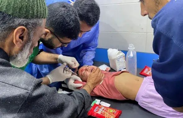 В больнице "Шифа" в Газе