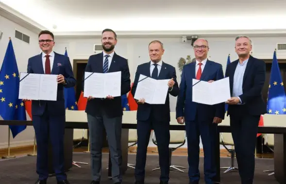 Лидеры польской оппозиции