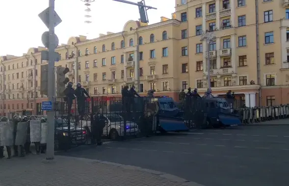 Осенью 2020-го в Минске во время массовых протестов на улицах были тысячи силовиков