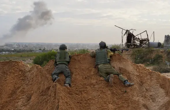 Израильские военные в секторе Газа