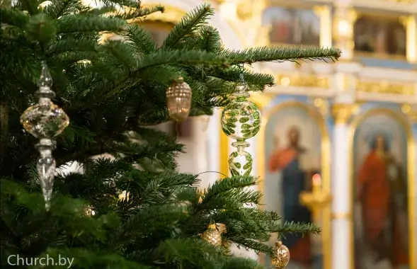 Рождество в минском кафедральном соборе