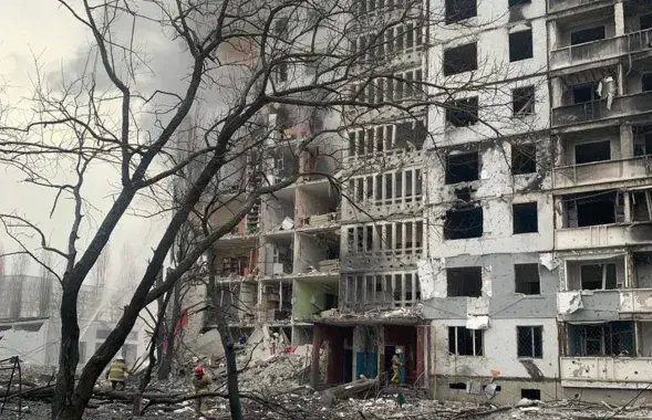 Последствия российской атаки на Харьков
