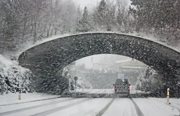 Снегапад і галалёдзіца чакаюць беларусаў у суботу