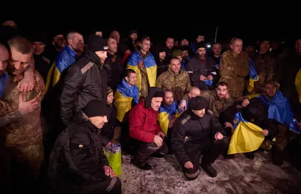 Украинцы, вернувшиеся из российского плена