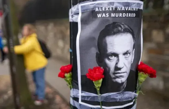Листовка в память об Алексее Навальном
