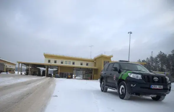 Белорусско-литовская граница, иллюстративное фото
