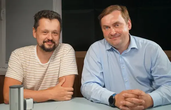 Алексей Леончик и Андрей Стрижак / Еврорадио
