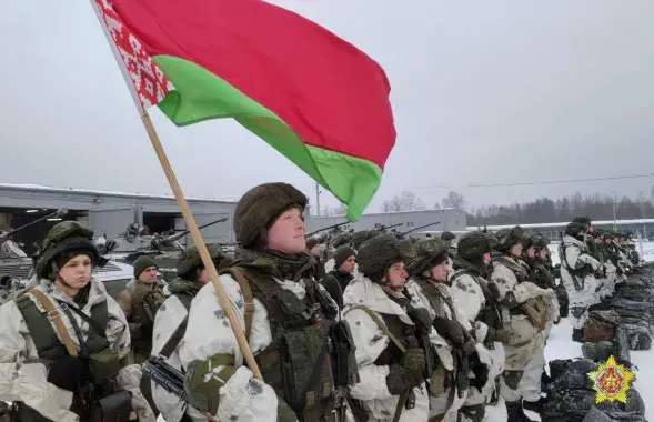 Белорусские военные, иллюстративное фото
