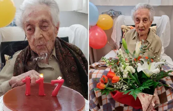 Марыя Браньяс адсвяткавала сваё 117-годдзе
