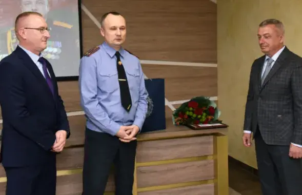 Алексей Березовик (в центре), 2023 год

