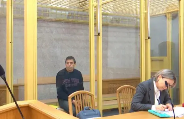 Игорь Карней в зале суда
