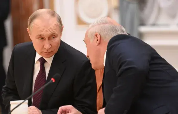 Путин и Лукашенко
