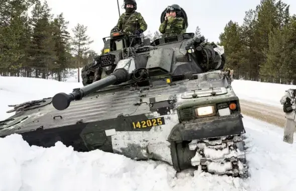 Военнослужащие армии Швеции на учениях НАТО
