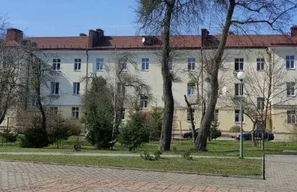 Дом, в котором жил в Гродно Василь Быков
