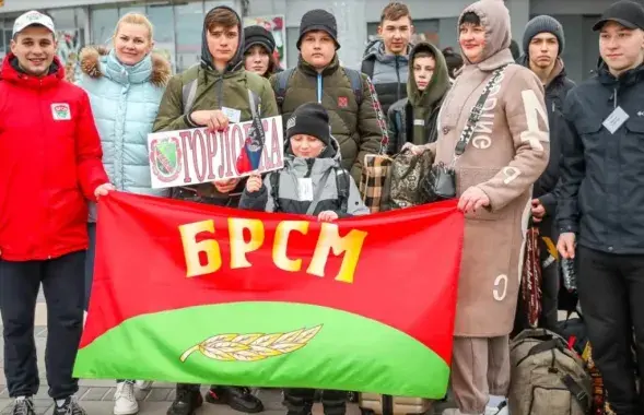 Украинские дети в Беларуси
