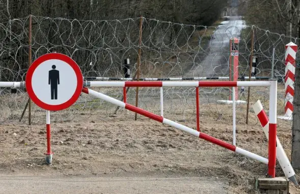 На польско-белорусской границе
