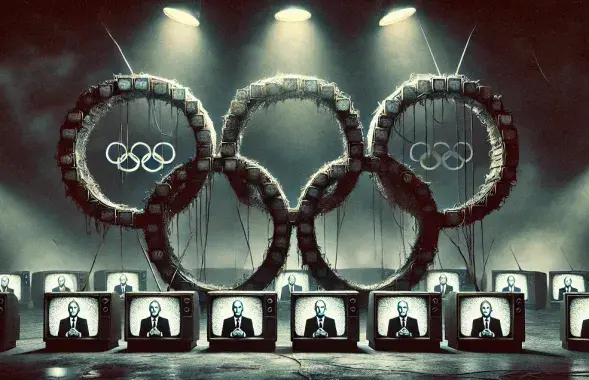 Пропаганда про Олимпиаду в Париже