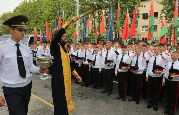 Без праваслаўнага святара такія мерапрыемствы не праходзяць
