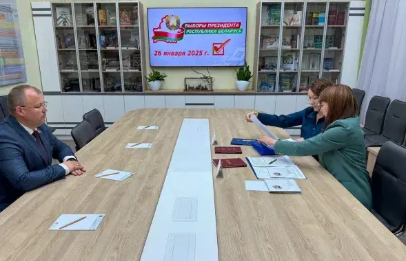 Аляксандр Хіжняк у ЦВК
