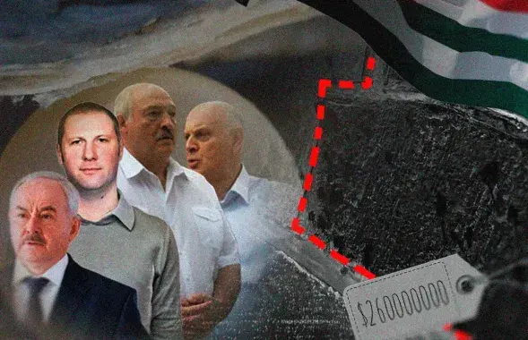 Шэйман і іншыя датычныя да зямлі Лукашэнкі ля мора
