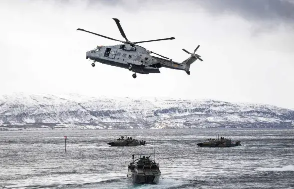 Вучэнні Nordic Response ў сакавіку 2024
