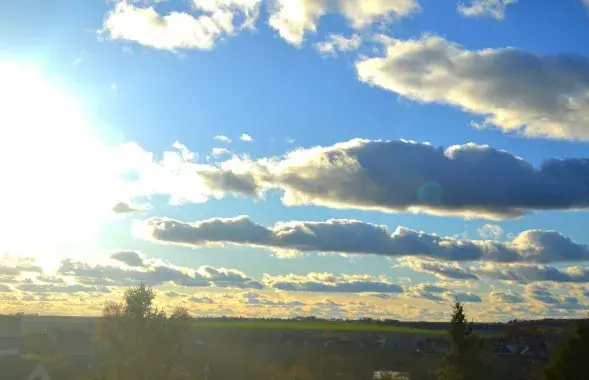 У пачатку лістапада
