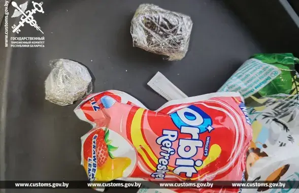 Гашиш в упаковке жвачки
