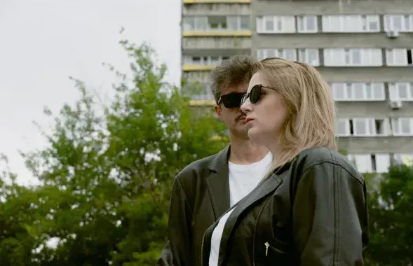 Міхась Зуй і Алена Зуй-Вайцяхоўская
