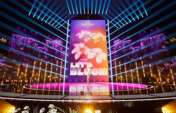 Сцэна дзіцячага "Еўрабачання"
