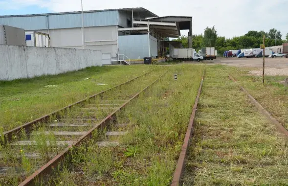 Железная дорога в Колядичах
