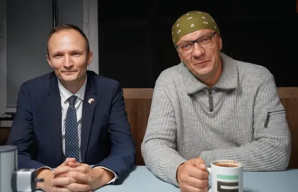 Евгений Дудкин и Олег Кулеша
