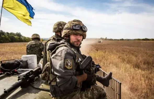 Украінскія вайскоўцы, ілюстрацыйнае фота
