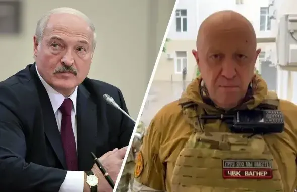 Лукашэнка і Прыгожын
