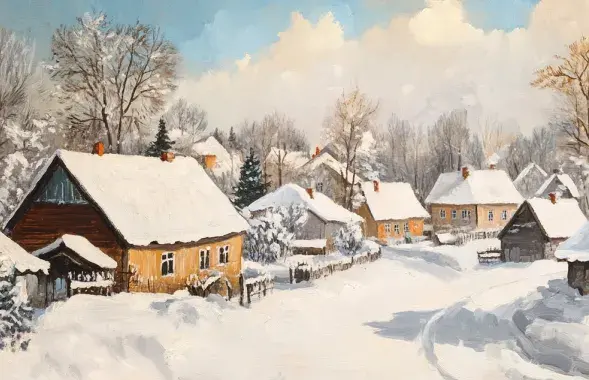 Вершы пра зіму 