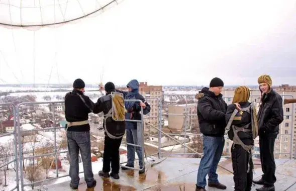 Парашютная вышка в Орше
