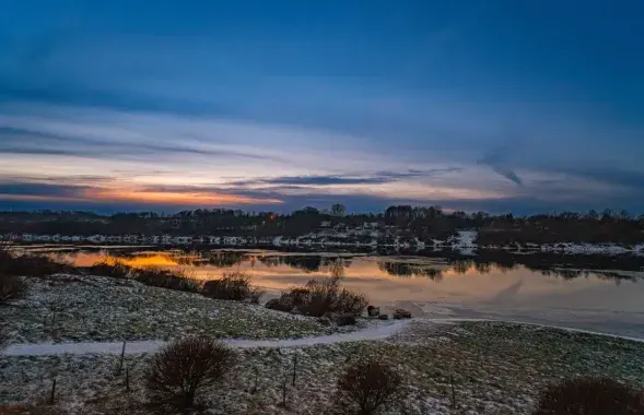 У снежні ў Беларусі
