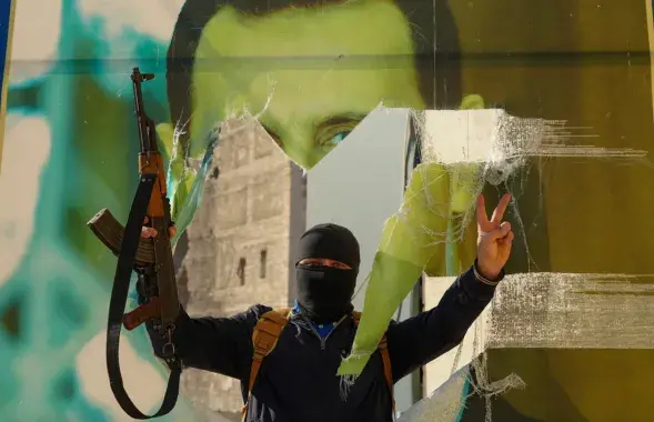 У Сірыі знішчаюцца партрэты Асада
