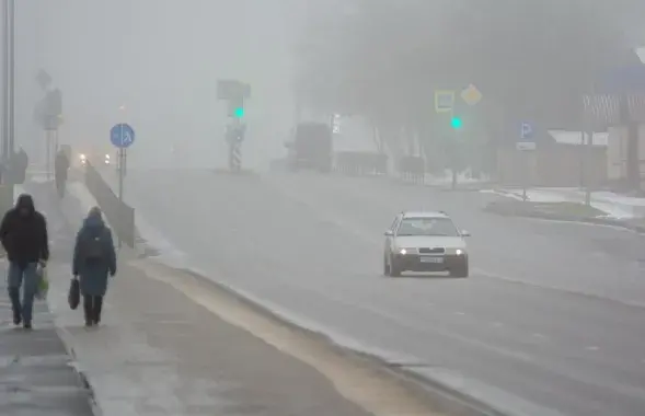 Туман, ілюстрацыйнае фота&nbsp;
