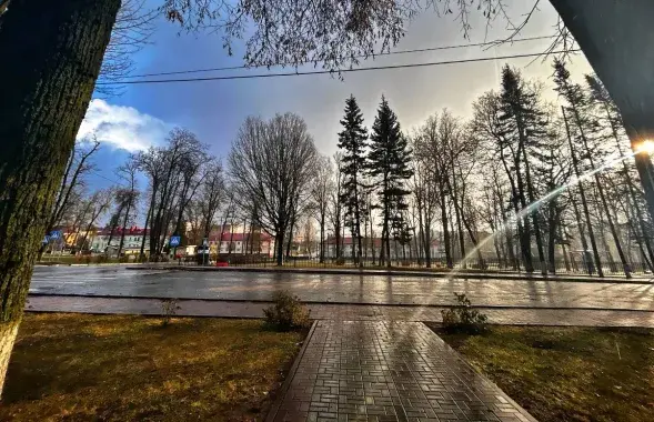 У снежні ў Беларусі
