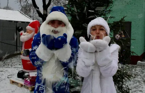 На навагоднія святы чакаецца плюсавая тэмпература
