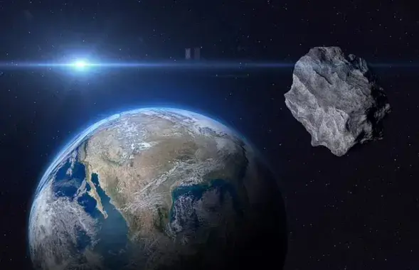 Астероид, иллюстративное фото
