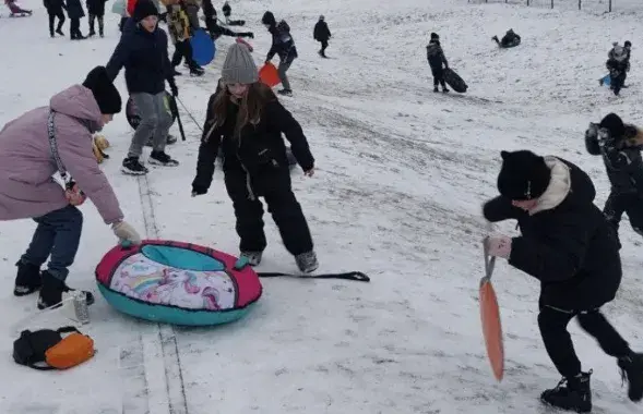 У пачатку зімы
