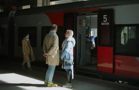 На вокзале, иллюстративное фото
