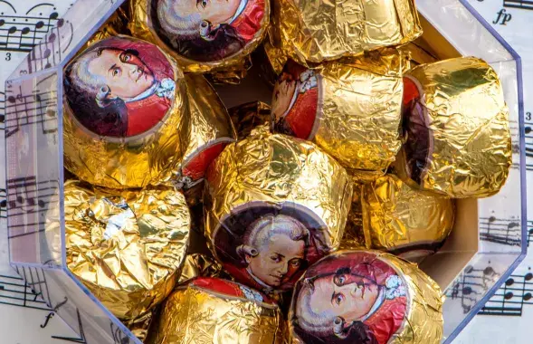 Конфеты в честь Моцарта
