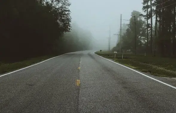 Дорога в тумане