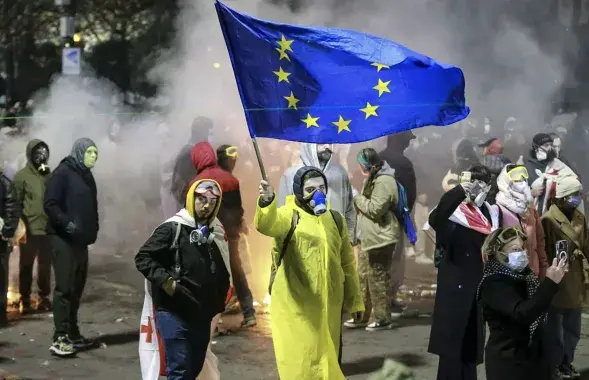 Пратэсты ў Грузіі 30 лістапада
